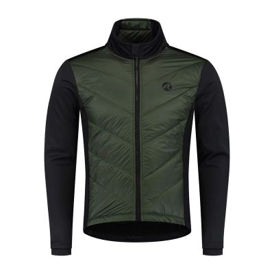 Rogelli WADDED II winter jacket green-black S