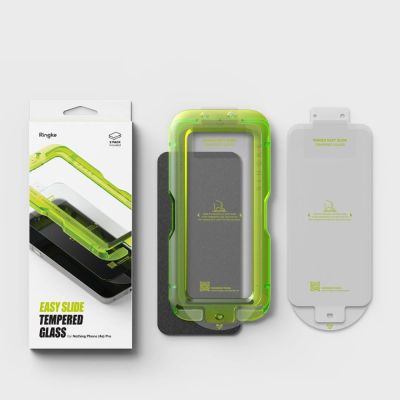 7. Ringke Easy Slide 2-Pack Tempered Glass for Nothing Phone 4A Pro