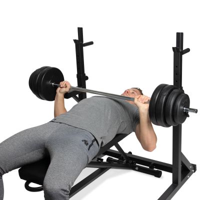 7. VIRTUFIT ADJUSTABLE SQUAT RACK