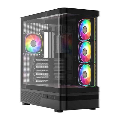 2. MODECOM VOLCANO AQ 100 ARGB MIDI BLACK CASE
