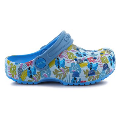 5. Crocs Toddler's Disney Stitch Classic Clog Jr 209471-4TB flip-flops
