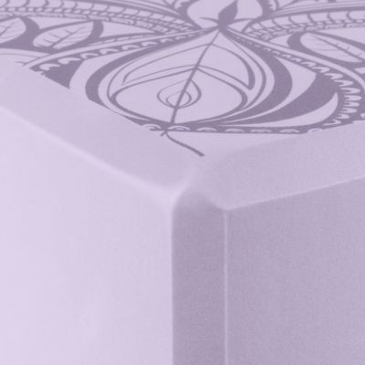 10. GAIAM Lilac Point Foam Yoga Cube 63748