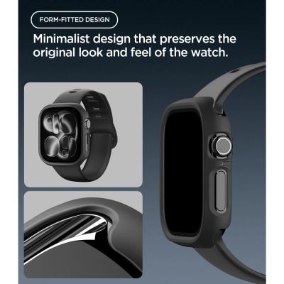 6. Spigen Thin Fit Case for Apple Watch 42mm - Black