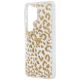 6. Guess IML Leopard Print Triangle MagSafe Case for Samsung Galaxy S26 Ultra - Brown