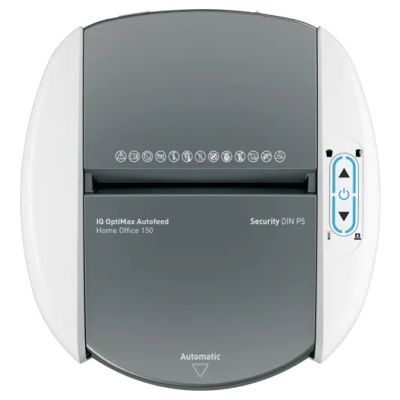 13. Leitz IQ Optimax AutoFeed 150 shredder, P5, 150 sheets, 15 l bin
