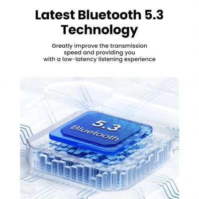 10. Ugreen HiTune T6 wireless headphones with ANC function + USB-A - USB-C cable - white