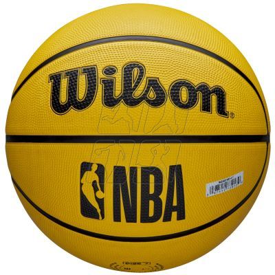 2. Wilson NBA Team Tribute Solid Los Angeles Lakers Ball WZ4025414XB Basketball Ball