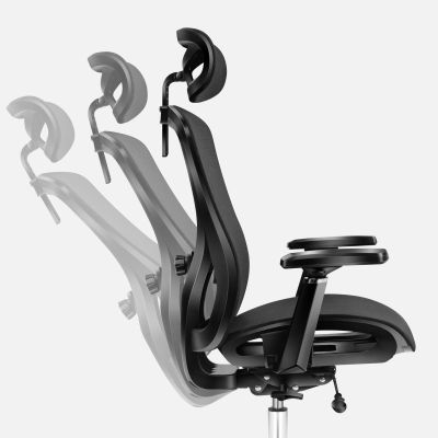 7. Expert 5.3 Black Mesh Swivel Chair