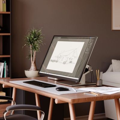 5. ALOGIC 32C4KPDTF computer monitor 81.3 cm (32") 3840 x 2160 px 4K Ultra HD Touchscreen Silver