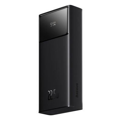 Baseus Star-Lord 20000mAh 22.5W Powerbank with Digital Display and USB-C 3A Cable 30cm - Black