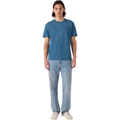 5. Men's Champion SS Tee Blue 222992 BS133