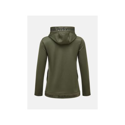 4. Peak Performance W Rider Tech Zip Hoodie Green