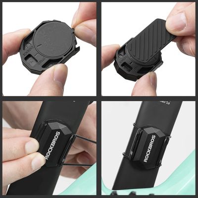 10. Rockbros C3 ANT+ / Bluetooth 2-in-1 Speed ​​or Cadence Sensor - Black