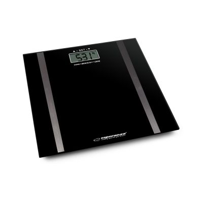 9. Esperanza SAMBA EBS018K bathroom scale (black)