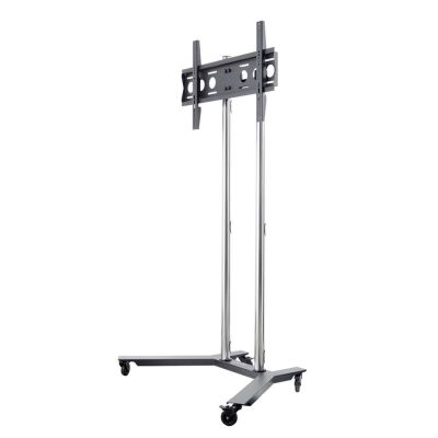 Edbak TR1 stand for information displays 190.5 cm (75") Black, Stainless steel