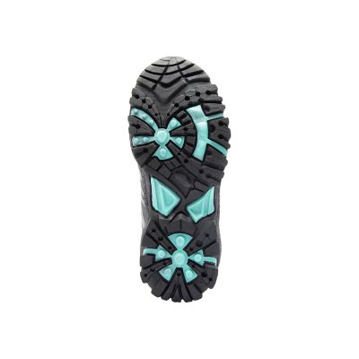 7. Trollkids Kids Trolltunga Hiker Low waterproof hiking shoes for boys/girls, anthracite/mint (155-609)