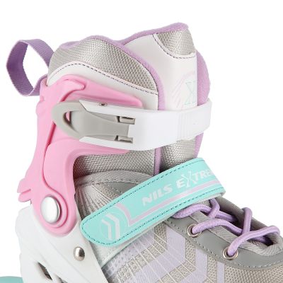 10. NH18192 4in1 PINK SIZE S(29-33) ROLLER SKATING WITH HOCKEY SLEEVE NILS EXTREME