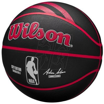 3. Wilson NBA Team City Collector Chicago Bulls WZ4024105XB basketball