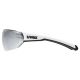 2. UVEX Equate cycling glasses, white matt/mir.silver