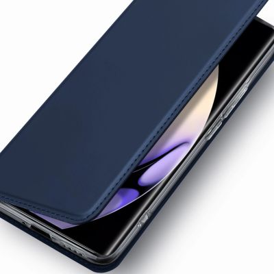 17. Dux Ducis Skin Pro Case for Realme 10 Pro Flip Card Wallet Stand Blue