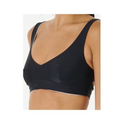 7. RIP CURL Mirage Revo Crop top black