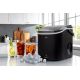16. ELDOM ICE MAKER KS230 ICELIA 165W, BLACK, 12 KG ICE/24H; 9 ICE CUBES AT A TIME EVERY 6 – 12 MIN