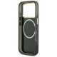 7. Guess IML Peony Dot MagSafe Case for iPhone 17 Pro - Black