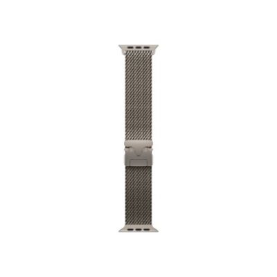 3. Apple Watch 49mm Natural Titanium Milanese Loop - Medium