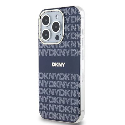 2. DKNY IML Mono & Stripe MagSafe case for iPhone 15 Pro Max - blue