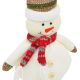 9. DECORATIVE SNOWMAN 23CM IN A HAT AND SCARF