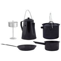 Esschert Design FF215 Camping Kitchen Utensil Set Black
