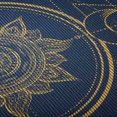 12. Gaiam Sun and Moon double-sided yoga mat 6mm 63419