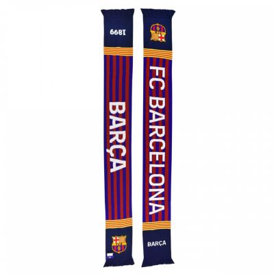 2. FC Barcelona Double Knitted Scarf N24 5004BUD17
