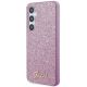 2. Guess Glitter Script case for Samsung Galaxy S24+ - purple