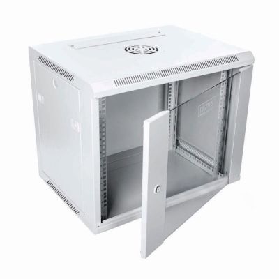 6. Digitus DN-W19 09U/450 9U Rack Wall-mounted Cabinet Light Gray
