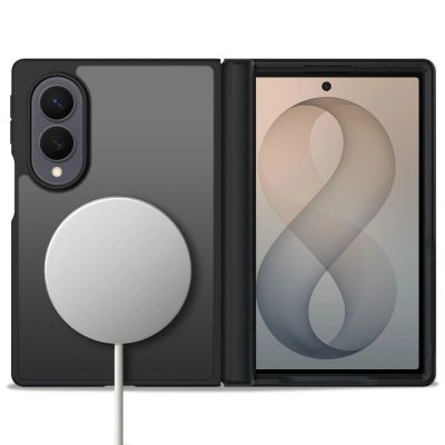 2. Tech-Protect MagPeak MagSafe Case for Samsung Galaxy Z Fold 8 - Matte Black