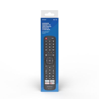4. SAVIO UNIVERSAL REMOTE CONTROL/REPLACEMENT FOR HISENSE TV - SMART TV RC-14