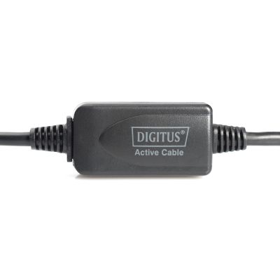 2. DIGITUS DA-73101 cable (USB M - USB F; 15m; black)