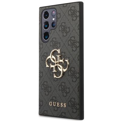 2. Guess GUHCS23L4GMGGR S23 Ultra S918 grey/grey hardcase 4G Big Metal Logo