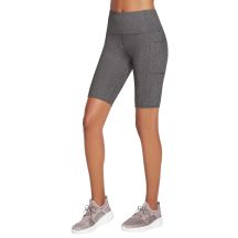 Skechers Go Walk High Waisted Bike Short W3SH53-GYS Gray M