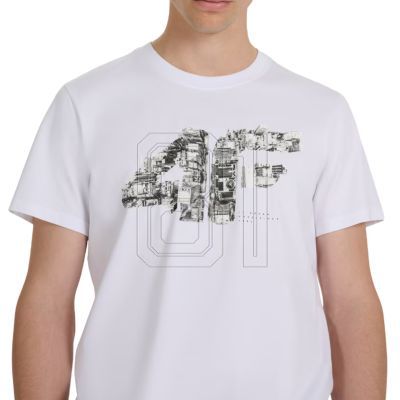 4. T-shirt 4F M 4FWAW25TTSHM3132 10S