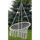 15. OPENWORK HAMMOCK HANGING CHAIR STORK'S NEST 80x60CM ECRU