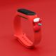 2. Strap Xmas for Xiaomi Mi Band 3 / 4 Christmas Silicone Strap Bracelet with Sock - Red
