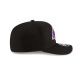 4. New Era 9SEVENTY Los Angeles Lakers NBA Team Black Stretch Snapback Cap - 60755450