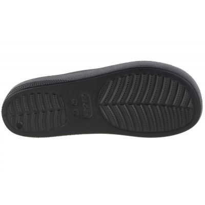 8. Crocs Classic Platform Slide W 208180-001 Flip-Flops