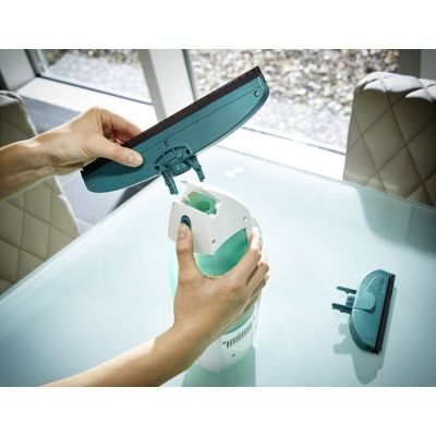 3. Leifheit 51000 Electric Window Cleaning System Turquoise, White