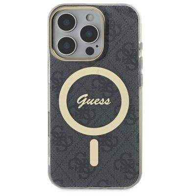 3. Guess IML 4G MagSafe iPhone 16 Pro Case - Black