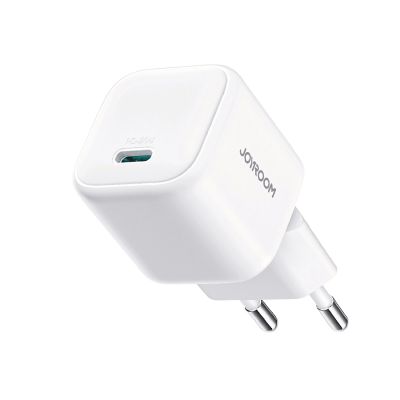 6. Joyroom JR-TCG08 GaN 20W Power Delivery Wall Charger - White