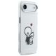 4. Karl Lagerfeld Karl & Choupette Back MagSafe Case for iPhone Air - Clear