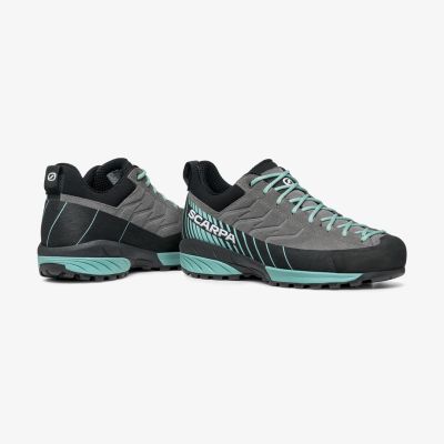 5. Mescalito GTX women's shoes, midgray-aqua, size 39, SCARPA